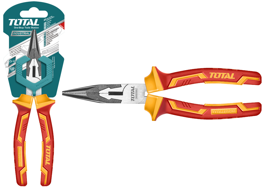 Thtip Insulated Long Nose Pliers Vde Total Business Ae