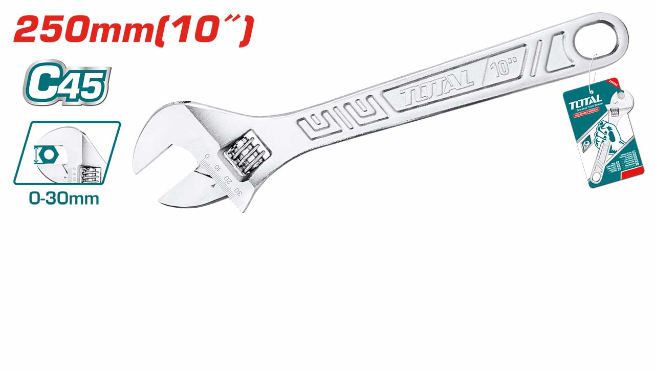 Tht Adjustable Wrench Mm Total Business Ae